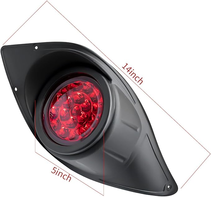 Golf Cart LED Tail Lights Complete Pair for Yamaha G29 Models | Drive-up