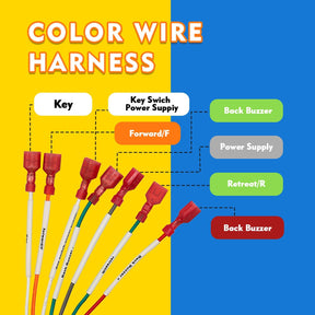 EZGO 36 volt controller wiring harness