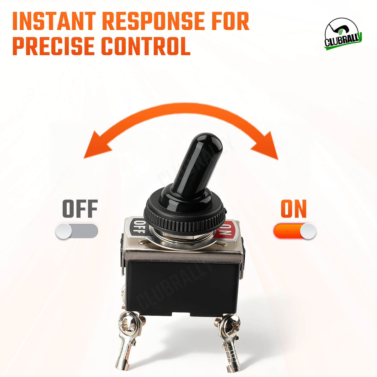 EZGO Golf Cart Run/Tow Switch with Connecting Wires