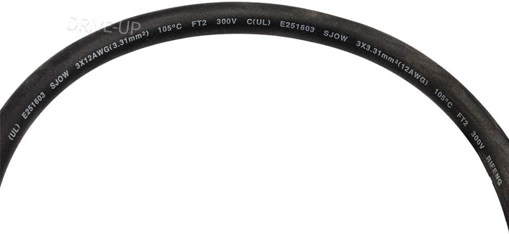 36V Golf Cart Charger Plug with Cable for EZGO Medalist & TXT 1994-2008