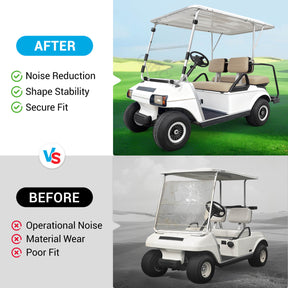 Club Car DS Golf Cart Windshield Clips Kits