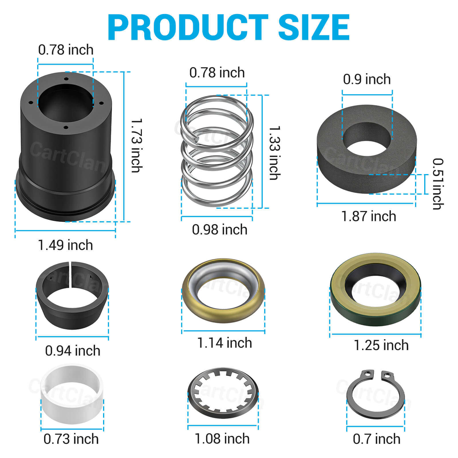 club car ds steering column rebuild kit
