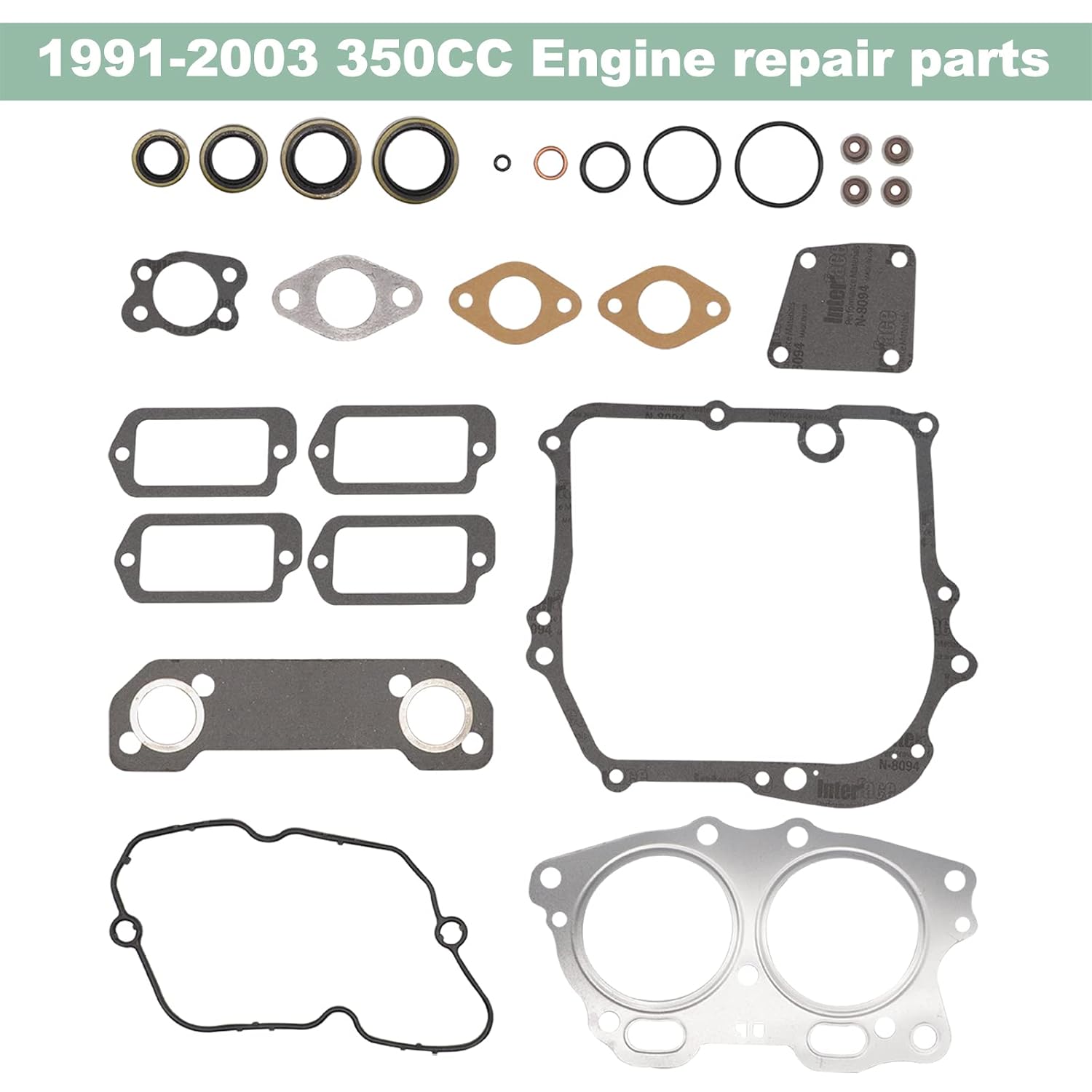 Complete Gasket Seal Rebuild Kit for EZGO 295cc/350cc Gas Engines 1991-2008 | DRIVE UP