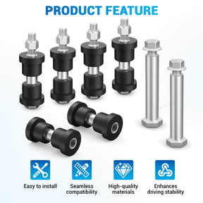 EZGO Leaf Spring Bushing & Bolt Kit