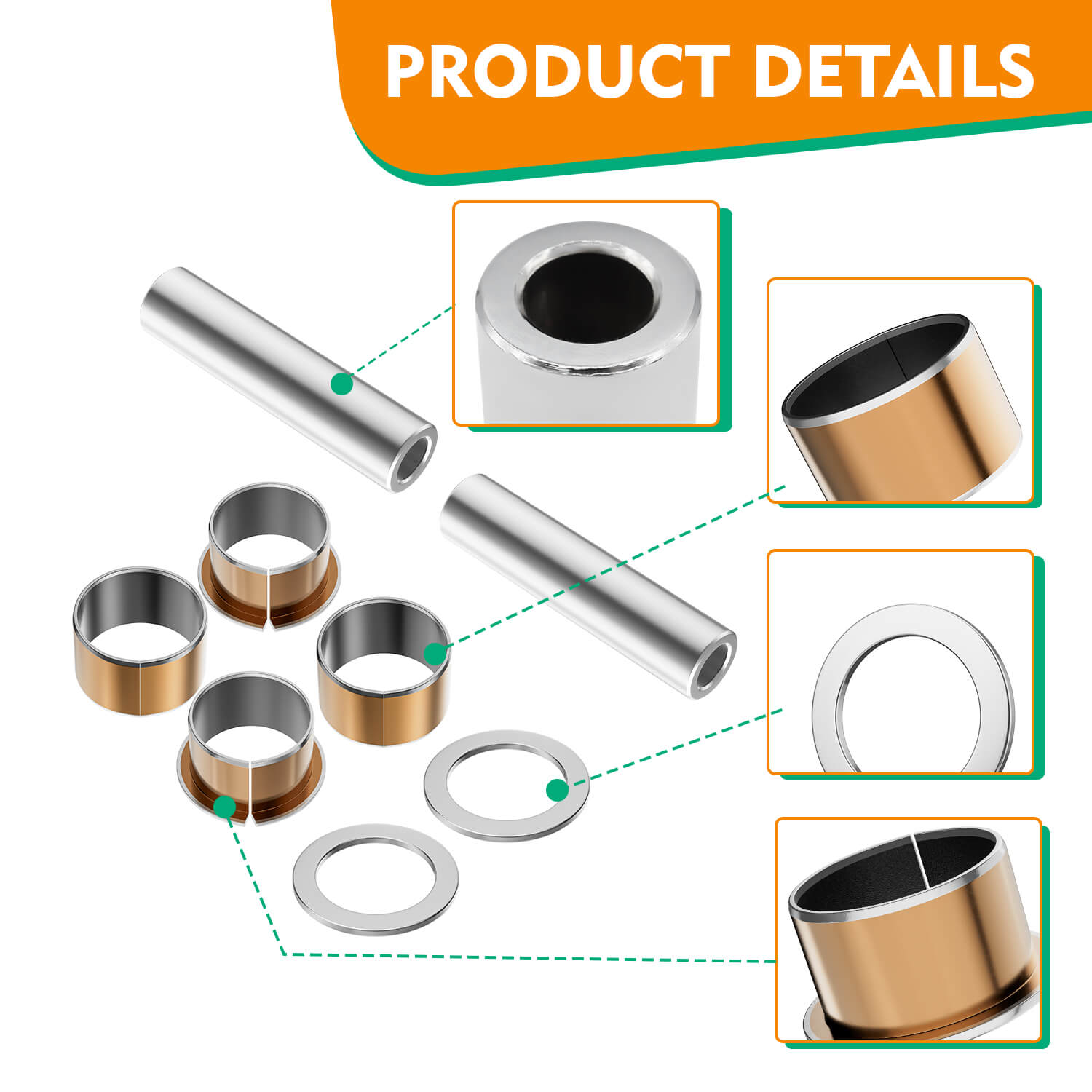 EZGO Front Spindle Rebuild Kit