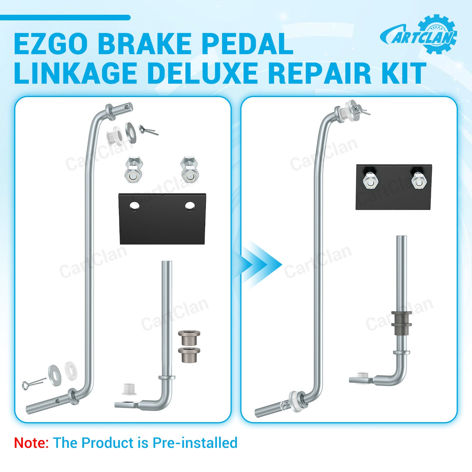 golf cart brakes repairs