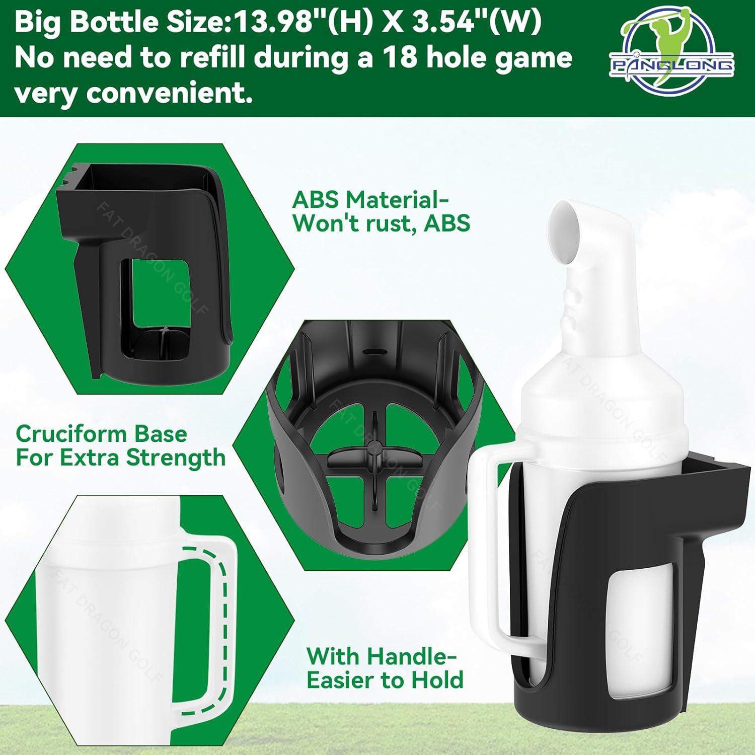 Sand Bottle with Handle for Club Car Precedent
