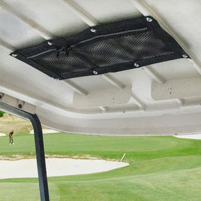 Black Golf Cart Canopy Storage Net for Club Car with Self-Tapping Screws | DRIVE UP