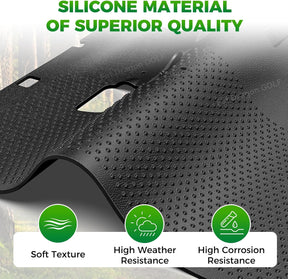 Full Coverage Silica Gel Floor Mat for EZGO RXV 2008-Up | DRIVE UP