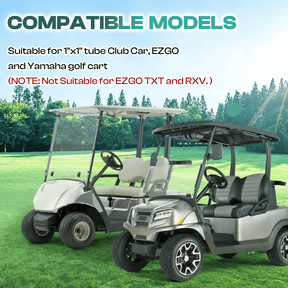 golf cart windshield top clips