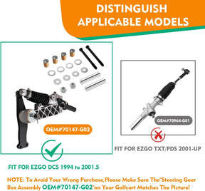 King Pin Tube & Spindle Bushing Kit for EZGO DCS Golf Carts