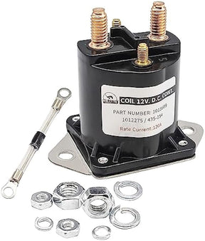 Golf Cart Solenoid, Club Car 12V Solenoid with Diode Replacement Kit | Drive-up