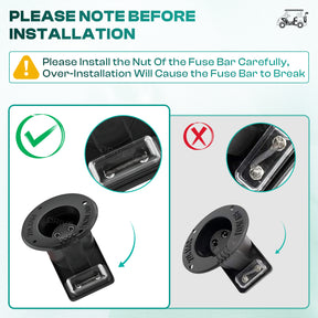 48V Golf Cart Charger Club Car DS Charger Receptacle Plug |Drive-up