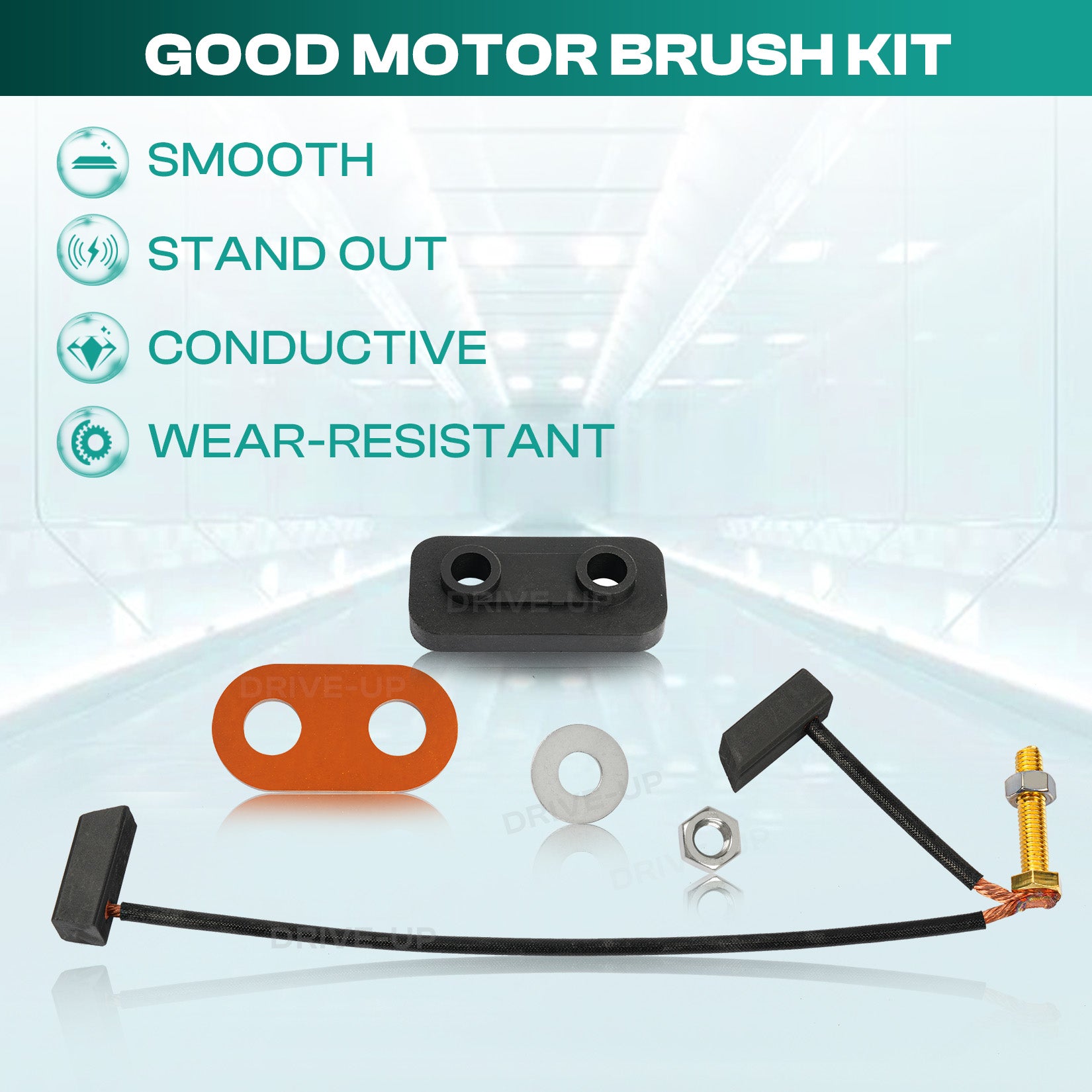 Drive-up Golf Carts Motor Brushes Kit for Club Car & Yamaha | Drive-up