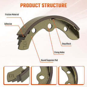 Club Car Brake Shoe & Spring Kit