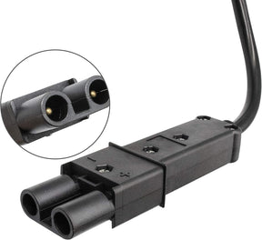 DC Golf Cart Charger Plug & Receptacle Kit for Yamaha G19 G22