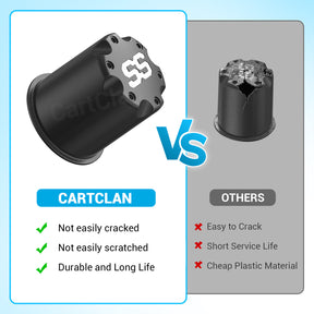 golf cart wheel center cap