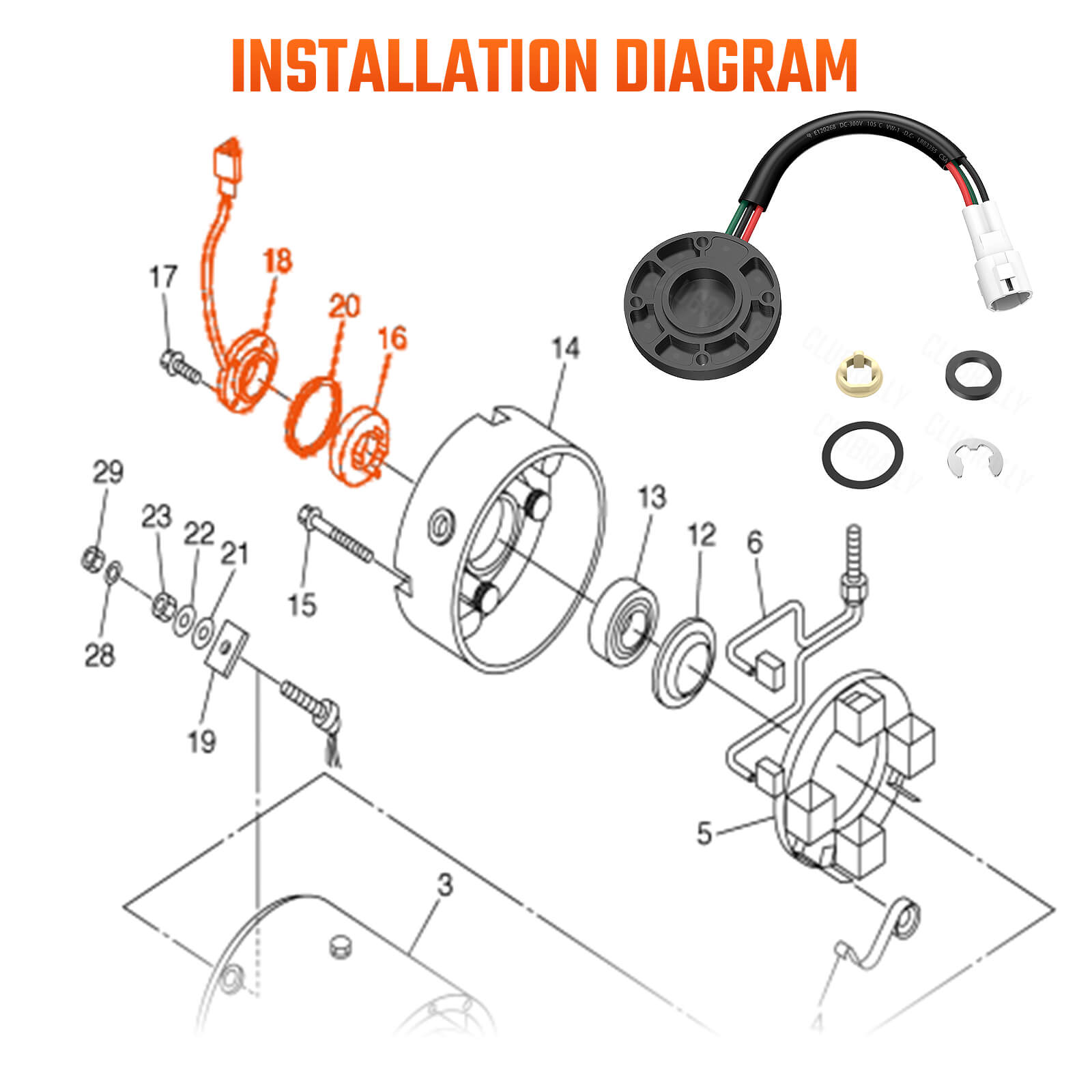 speed sensor yamaha​