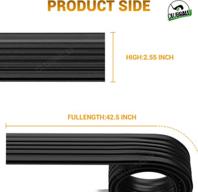 Rubber Golf Cart Floor Edge Protector for Club Car DS 1987-Up 2 PCS | DRIVE UP