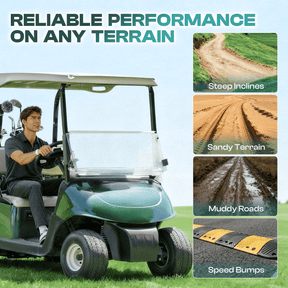 Golf Cart Rear Shock Upgrade for EZGO RXV 2008-2013 Gas & Electric Models | Drive-up