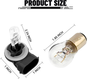 37W Halogen Headlight Bulb Light Bulb Kit for Club Car DS 1999-Up