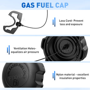 golf cart fuel tank cap