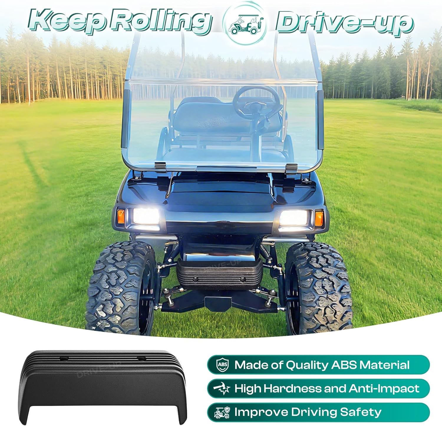 Golf Cart Front Bumper for Club Car DS 1993-up