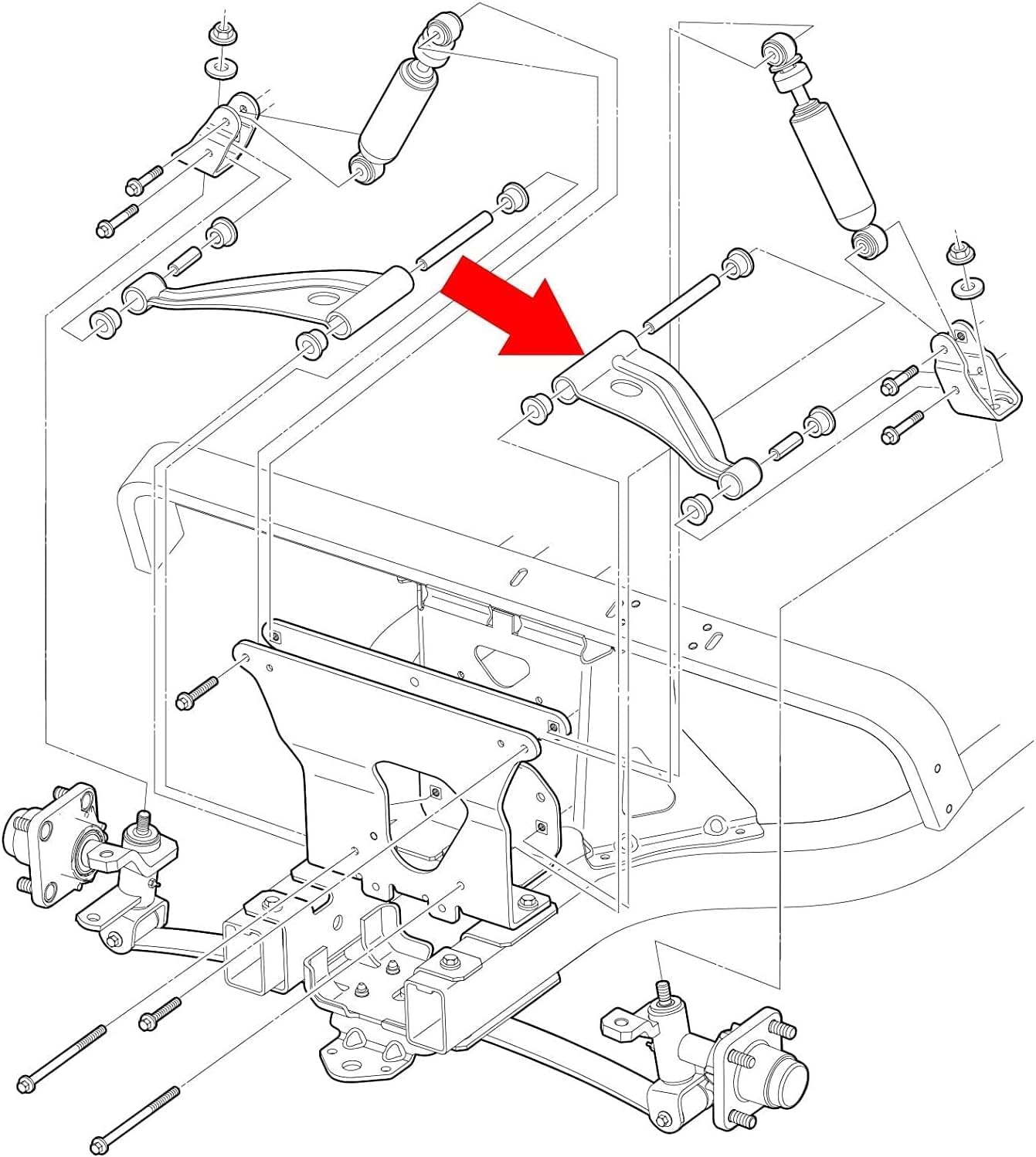 Club Car Control Arm