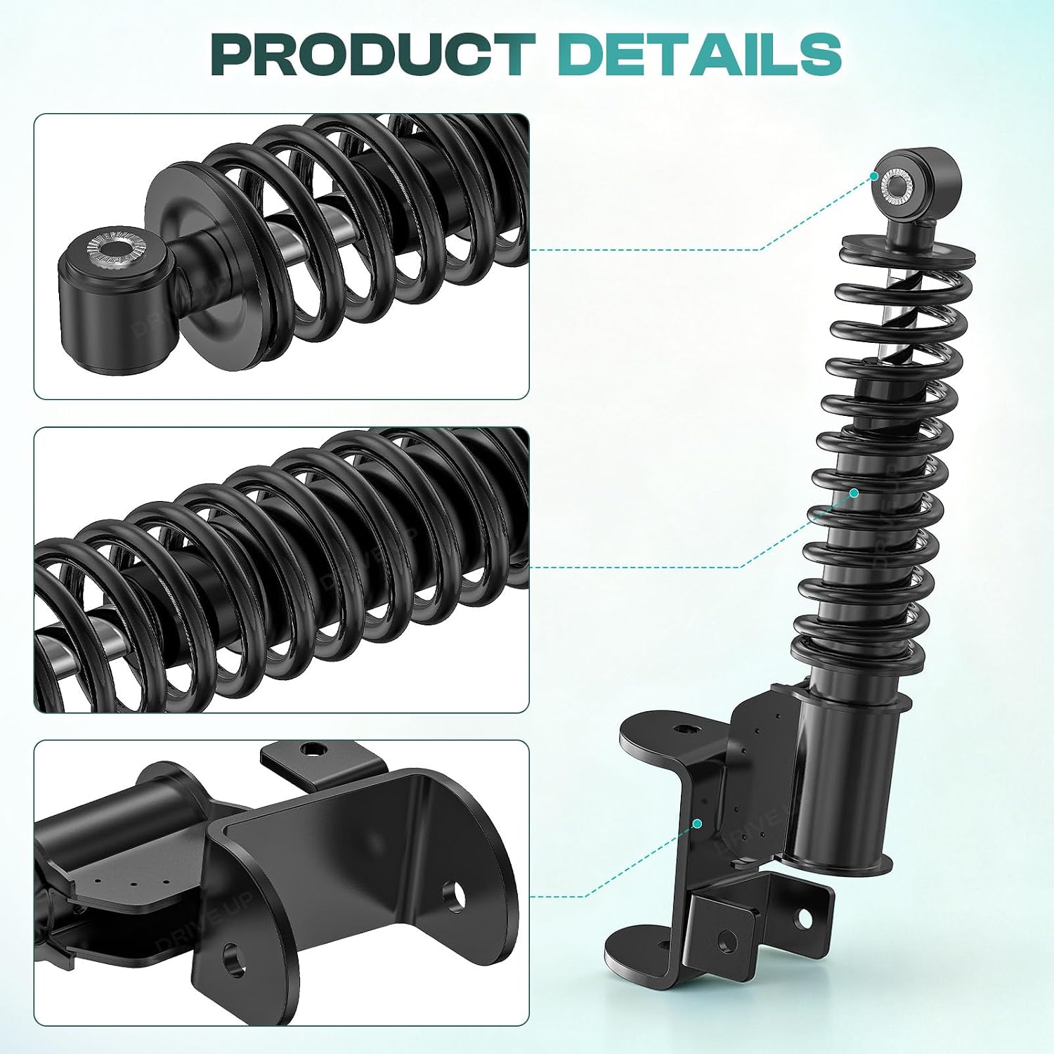 Front Shock Strut for EZGO RXV 2015.8-2022 Driver & Passenger Side