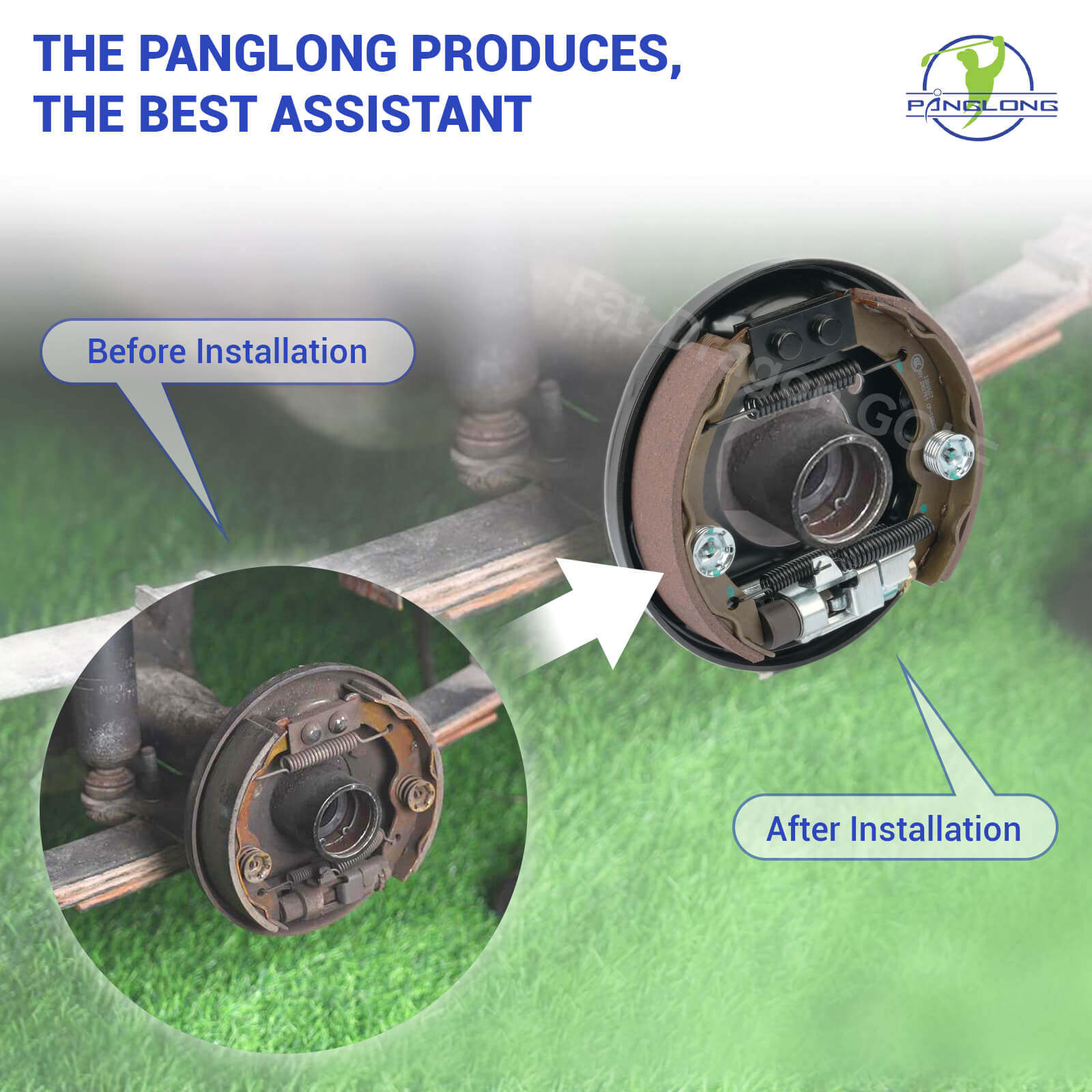 Golf Cart Brakes Rear Assembly Kit