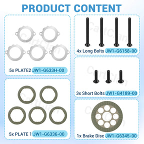 Yamaha Golf Cart Brake Replacement Kit