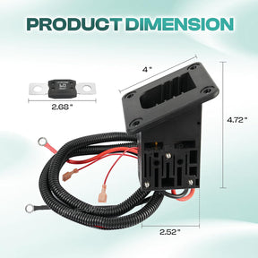 36V Powerwise Charger Receptacle for EZGO TXT & Medalist 1994-2008