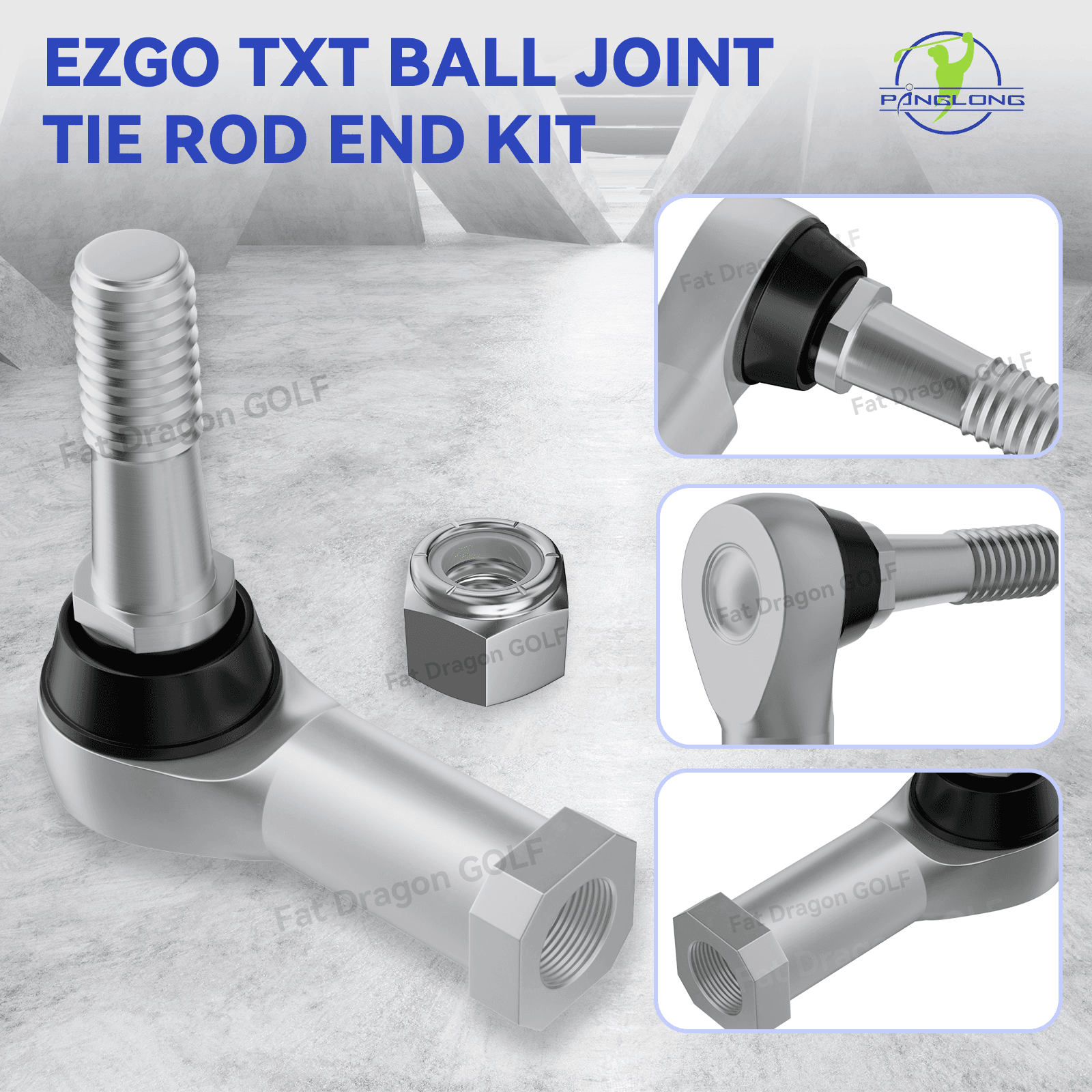 EZGO Tie Rod Ends Kit for TXT Golf Carts 2001-Up | Drive-up