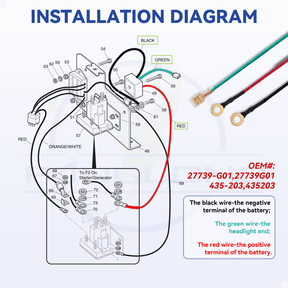 Voltage Regulator for EZGO TXT Gas Golf Carts 1994-Up OEM 27739-G01 | Drive-up