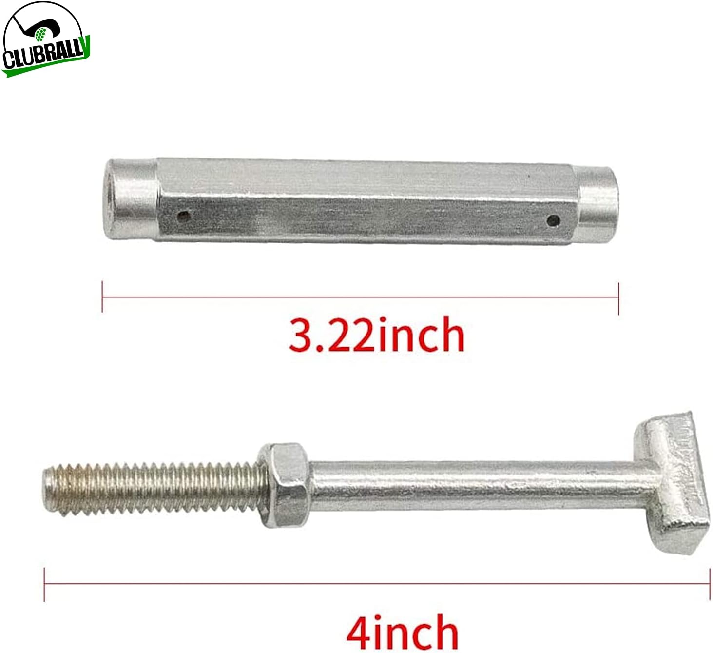 Golf Cart Brake Equalizer Rod Adjuster Kit for Club Car Precedent & Tempo