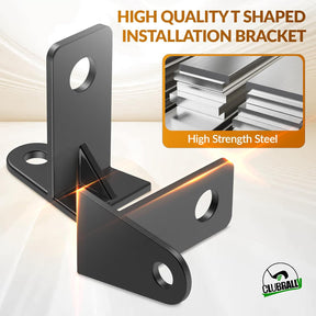 Golf Cart Seat Belt Bracket Mounting Kit for Club Car 2+2 Precedent Tempo Onward