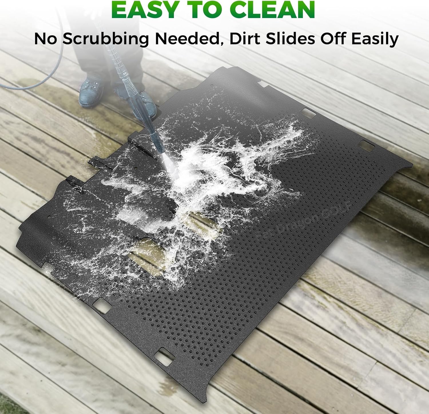 Full Coverage Silica Gel Floor Mat for EZGO RXV 2008-Up | DRIVE UP