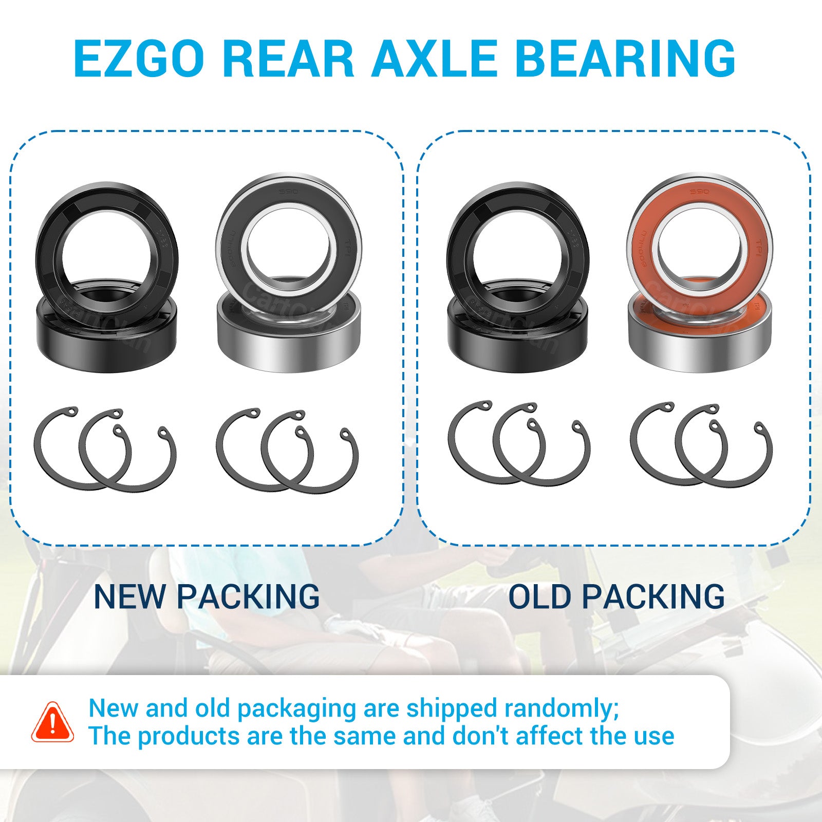 golf cart wheel bearings