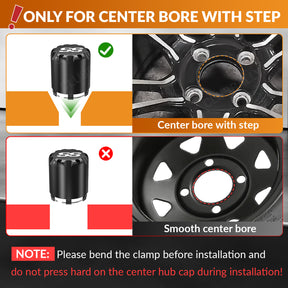 golf cart wheel center caps for ezgo