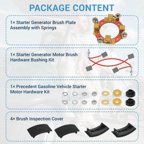 Starter Generator Brush Repair Kit for Club Car Precedent Gas 2010-Up | DRIVE UP
