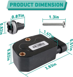 Golf Cart Throttle Position Sensor for Club Car Gas 2010-Up – 2nd Gen Pedal