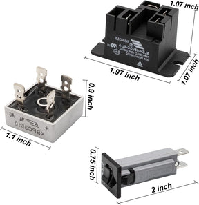 Golf Cart 48V Charger Repair Kit for Club Car