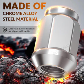 Golf Cart Chrome Lug Nuts