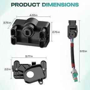 Golf Cart Throttle Sensor to MCOR Conversion Kit for Club Car Precedent Electric 2009-2011 with Generation 2 Pedal 103683101 | DRIVE UP