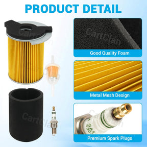 Yamaha Golf Cart Air Filter & Fuel Filter & Spark Plug Kit