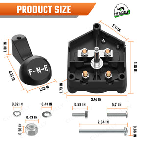 36 Volt Forward/Reverse Switch & Handle Kit for Club Car DS