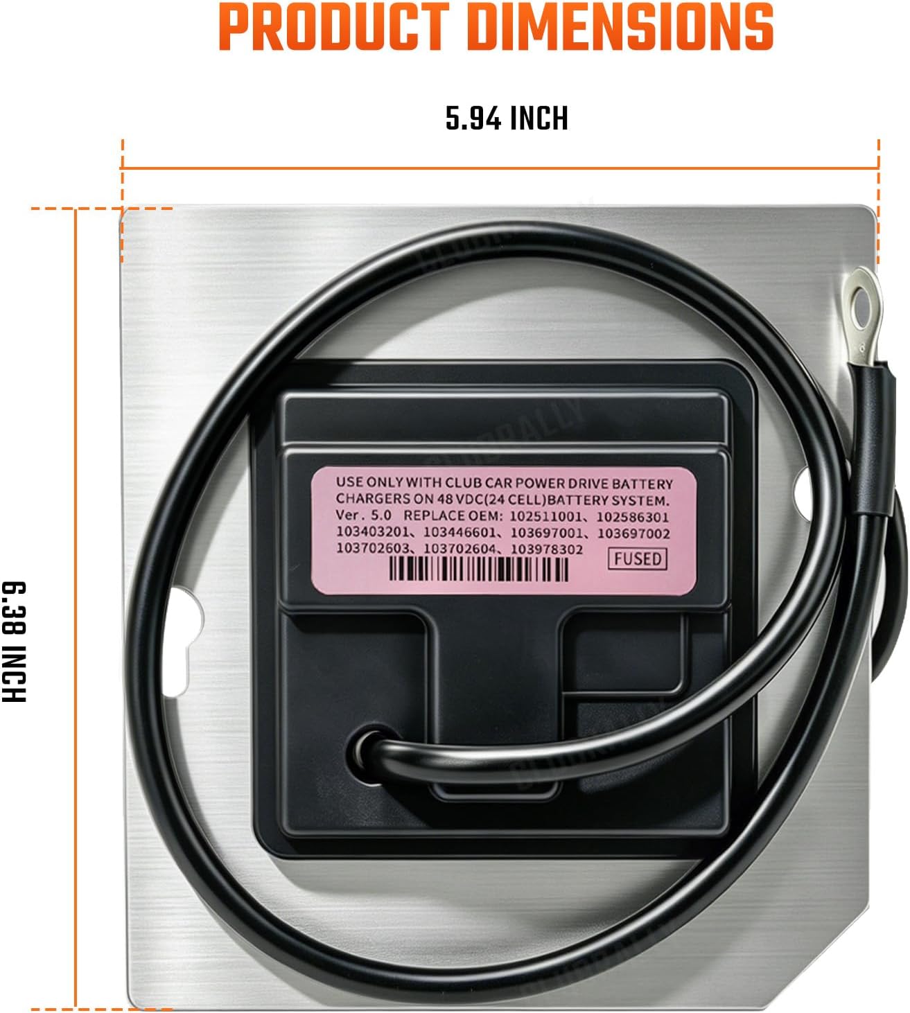 48V On-Board Computer (OBC) for Club Car Precedent 2004-2015