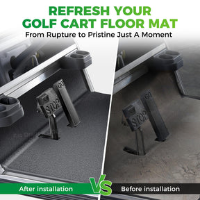 Full Coverage Floor Mat for Club Car Precedent & Tempo