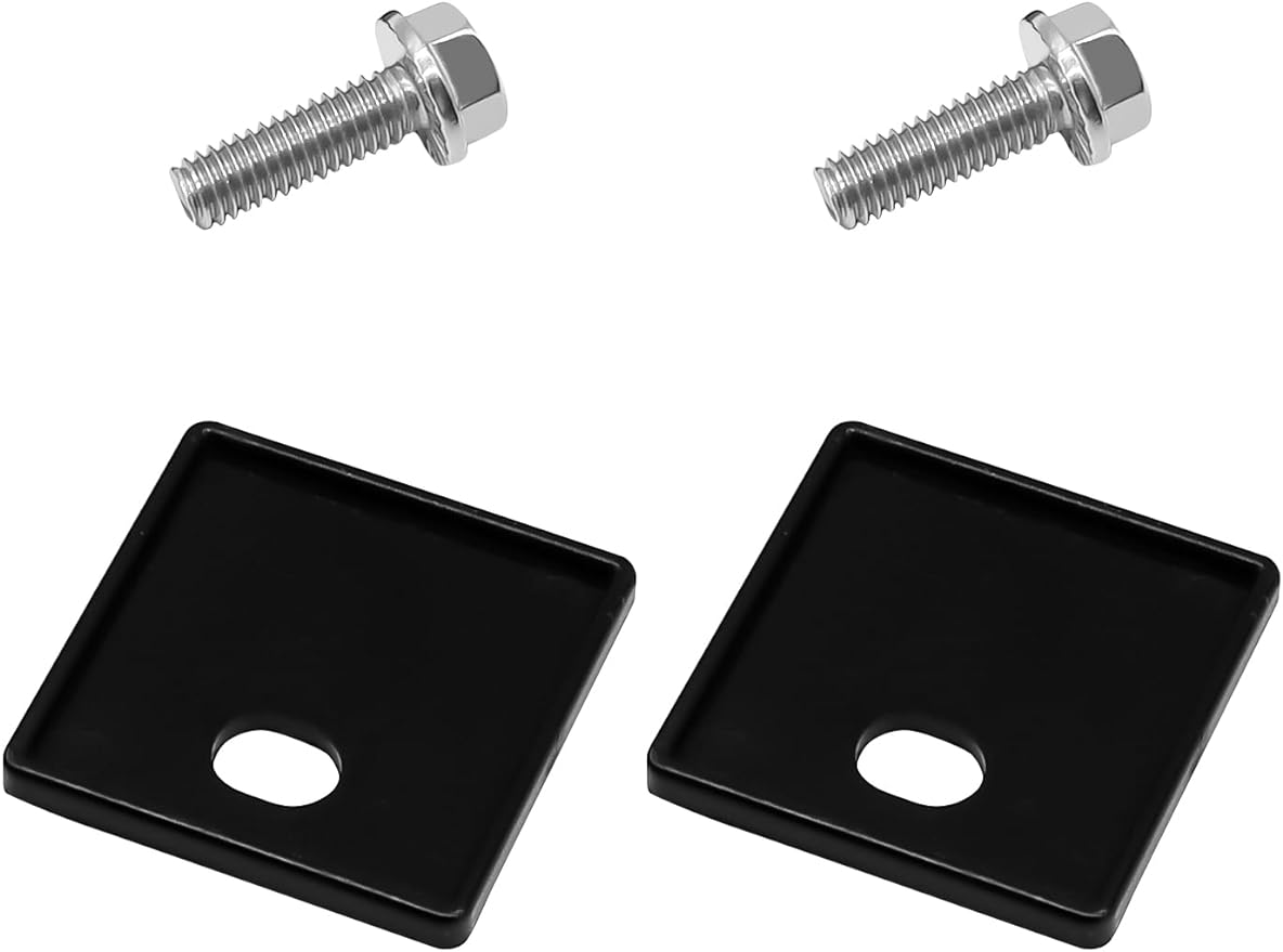 Golf Cart Front Top Strut Mount Pads with Stainless Steel Screws Kit, Fits Club Car DS