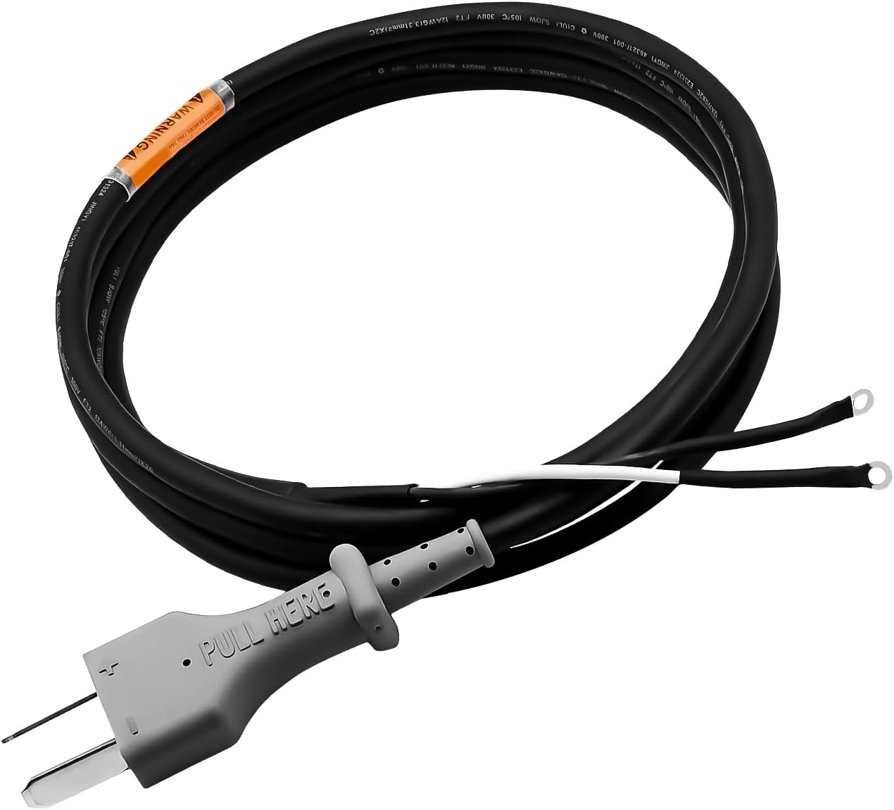 Golf Cart 36V Battery Charger Cord with Plug Set, 2 Blade DC Charger Cord for Club Car DS, EZGO and Columbia Electric, OEM#1016433-01 |Drive-up